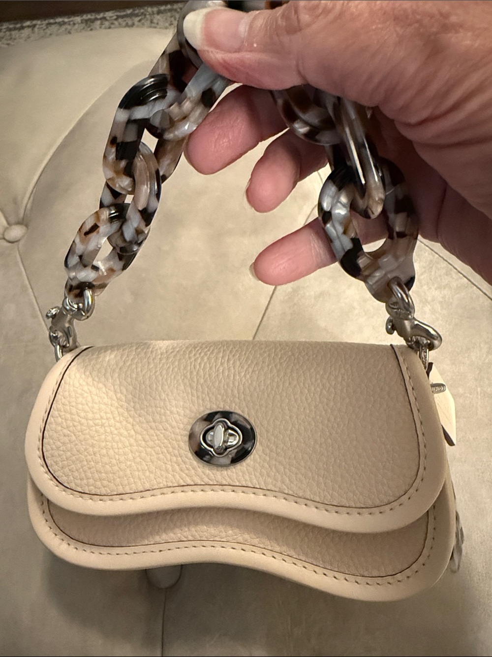 NWT Coachtopia Micro Wavy Dinky